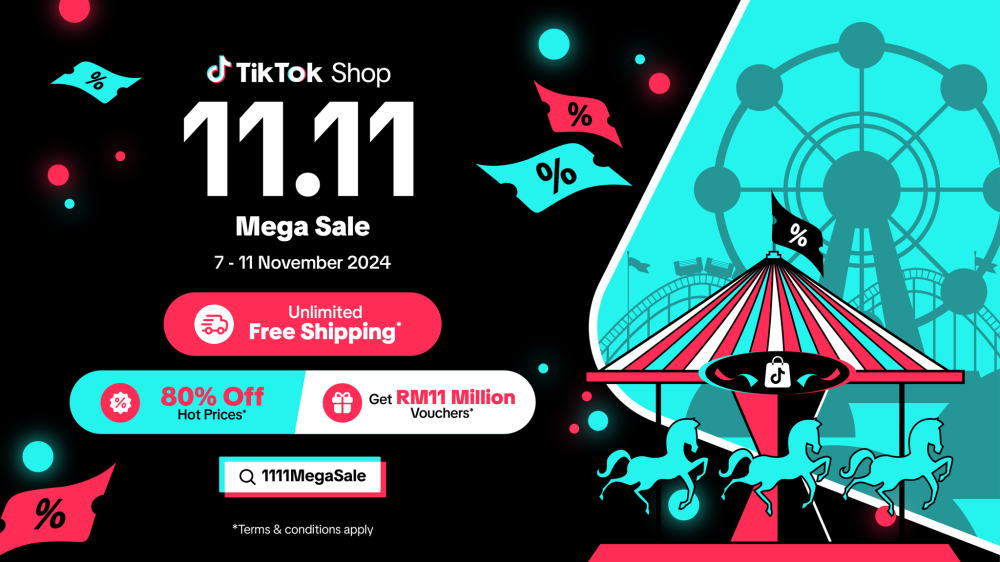 Get ready to shop and support local MSMEs with RM11 million vouchers from the TikTok Shop on 11.11