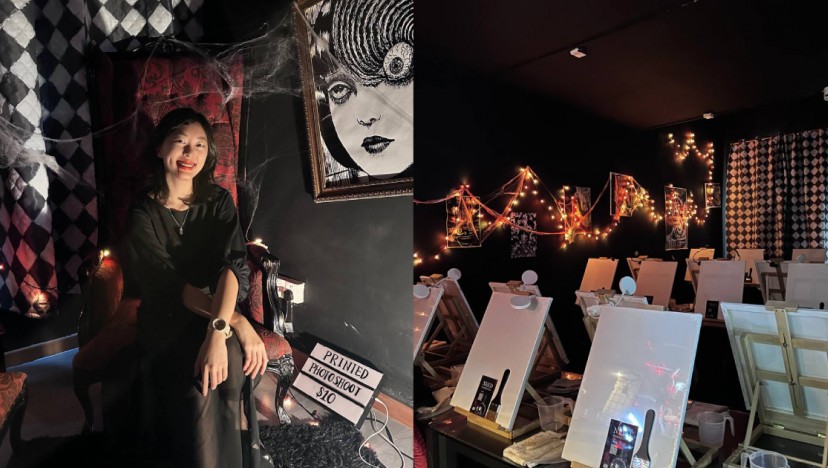 This 19-year-old took a gap year and used her life savings to set up a horror art studio at Outram