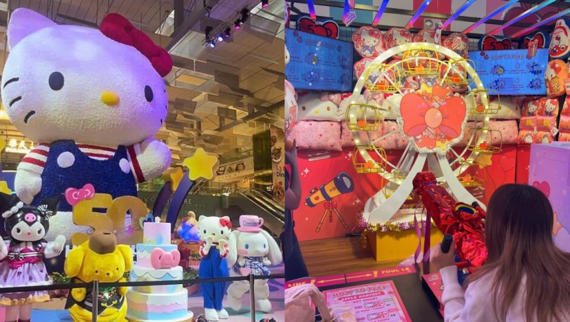 Hello Kitty Festive Wonderland at Changi Airport: Carnival games, snow shows, meet-and-greets and inflatable waterpark from November