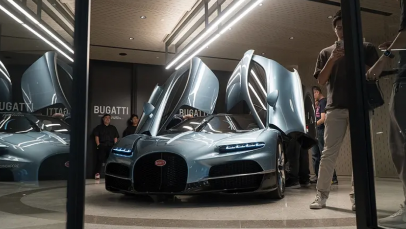 Bugatti Tourbillon arrives in Singapore