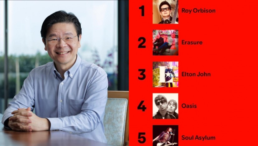 From Elton John to Oasis: Netizens react to PM Lawrence Wong's 2024 Spotify Wrapped