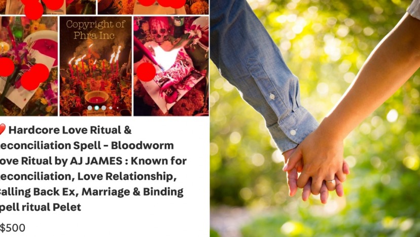 Singapore-based 'spiritual store' offers 'love ritual' on Carousell for $500, sparking debate on such services