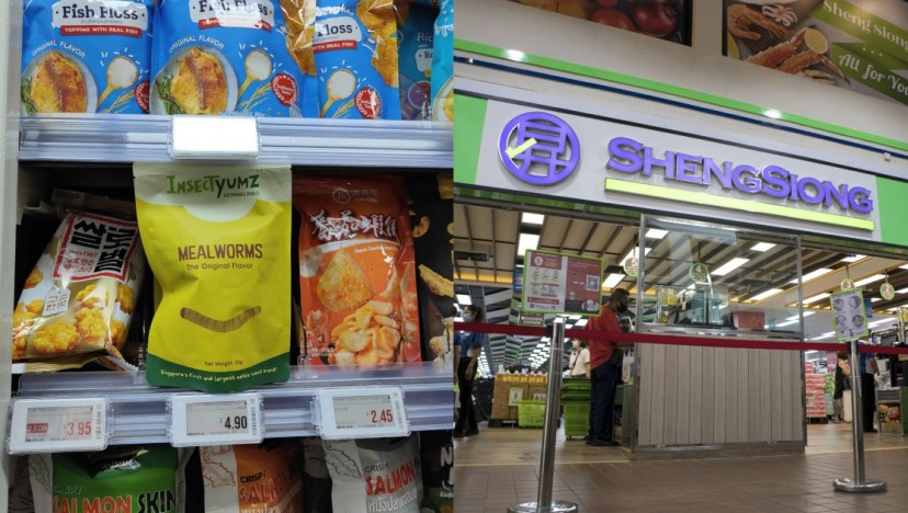 Grab your grub: $4.90 mealworm snack lands at Sheng Siong, joining Singapore's insect-food scene