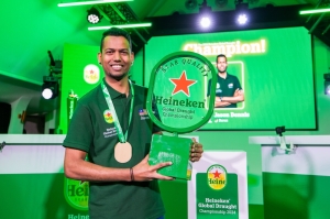 Malaysia's Jason Dennis Dcruz crowned 2024 Heineken Global Draught Champion