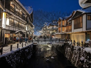 Snowy streets, no crowds: Japanese hot spring town Ginzan Onsen limits entry to protect its winter vibe