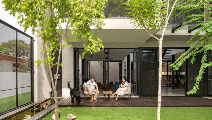 How a family rebuilt their 1950s home into a pet-friendly nature sanctuary in Malaysia