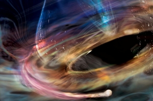 Dancing with death: Intrepid white dwarf has close encounter with massive black hole